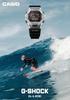 Casio G-Shock G-Lide Bluetooth Eco-Friendly Watch GBX-100S-2JF Blue Men