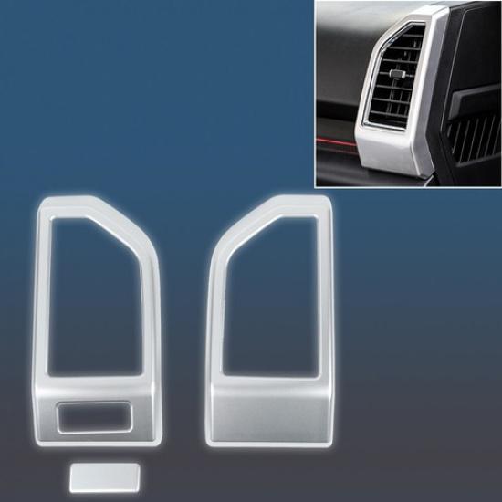 For Ford F150 2015+ Console Dashboard Air Condition Vent Outlet Frame Cover Trim