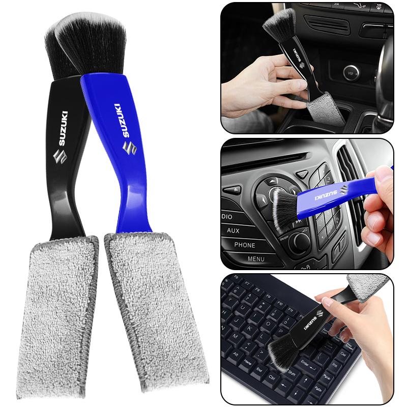 Car Air Conditioner Vent Cleaning Brush Auto Accessories for Suzuki GSR GSR750 GSR600 SV 650 Swift Jimny Grand Vitara Samurai Spacia Liana