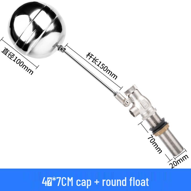 4-punktowa nakrętka ze stali nierdzewnej 304 z powłoką galwaniczną, zawór pływakowy – odporna na wysoką temperaturę, wrzącą wodę, kwasy i zasady