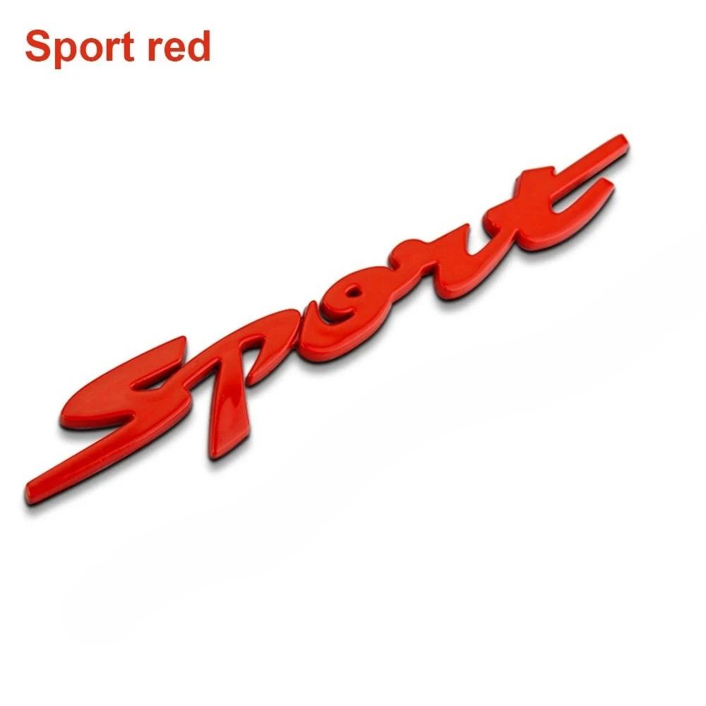 Kovové 3D nálepky na auto Kufr auta Karoserie Závodní Sportovní Nápis Písmeno Logo Znak Odznak Obtisk Nálepka