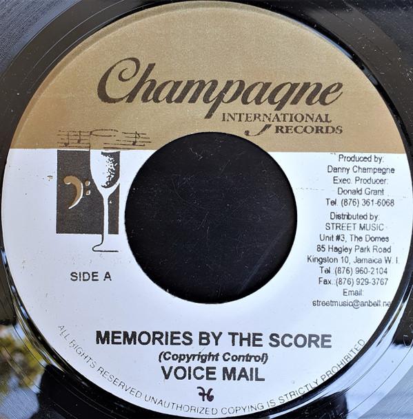 

7inch Record VOICEMAIL - Memories By The Score NONE Champagne Inter 2005 Jamaica Reggae, Ska & Dub Used