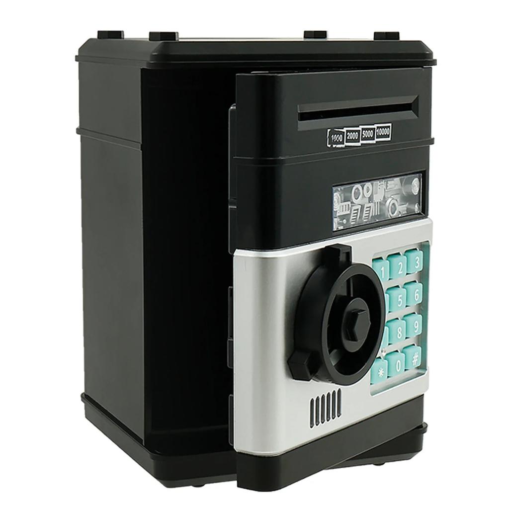 Electronic Password Money Bank Piggy Bank Safe Box Automatic Deposit ATM Cash Coins Saving Box Kids Birthday Toy Christmas Gift