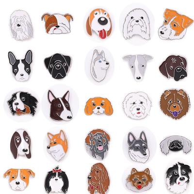 Trendige Hundebrosche und Mützenabzeichen: Accessoires und kreative Geschenke aus Zinklegierungen