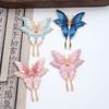 Alloy Material Butterfly Clothing Accessories Butterfly DIY Pendants  Handmade Accessories