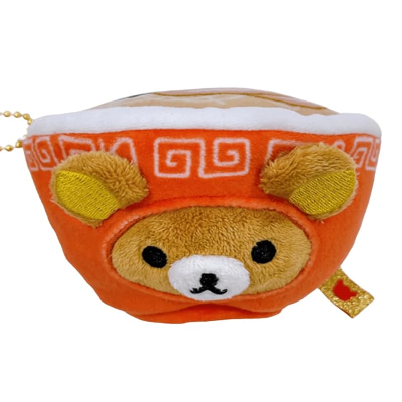 

[San-X] rilakkuma more! Chinese series! hanging stuffed animal Tonkotsu Ramen (Rilakkuma) stuffed toy Height approximately 60mm MO87501