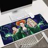 Witch Sisters In The Moonlight   Mouse pad Office Desk Mat, Gaming Mouse Pad Mousepad, keyboard pad,Heavy-Duty Non-Slip Rubber Backing, Gift