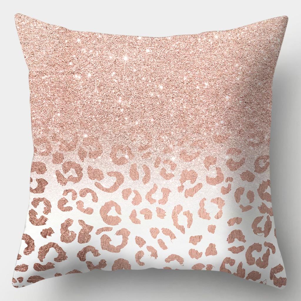 Pink Series Pillowcase 45cmX45cm Square Sofa Pillow Cover Rose Cushion cover