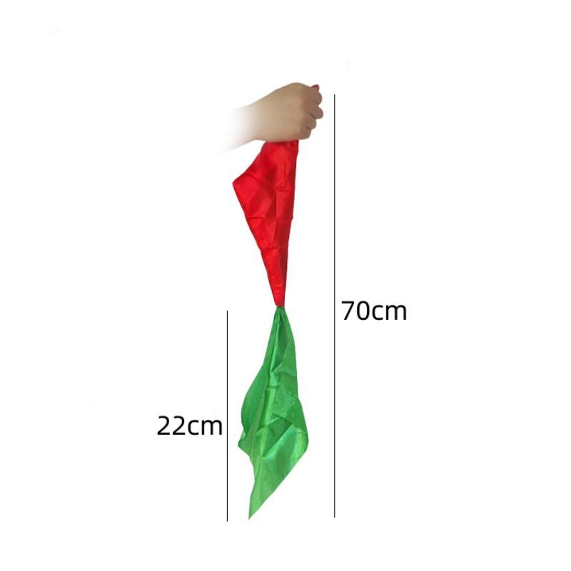 Color Changing Linked Silk Magic Trick Change Hue Scarf Ideal for Plaything Funny Joke Props Tools Close-up Performance Children