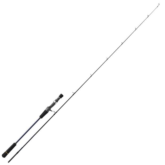 Major Craft Solpara SPXJ-B65SLJ Baitcasting Rod, Black, 6.5 ft