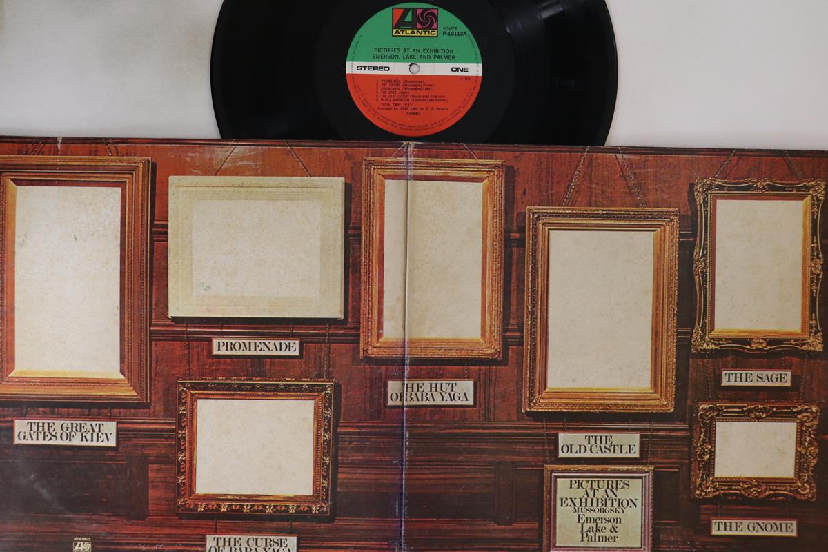 

LP Record EMERSON LAKE & PALMER - Pictures At An Exhibition P10112A ATLANTIC 1972 Japan Rock Used