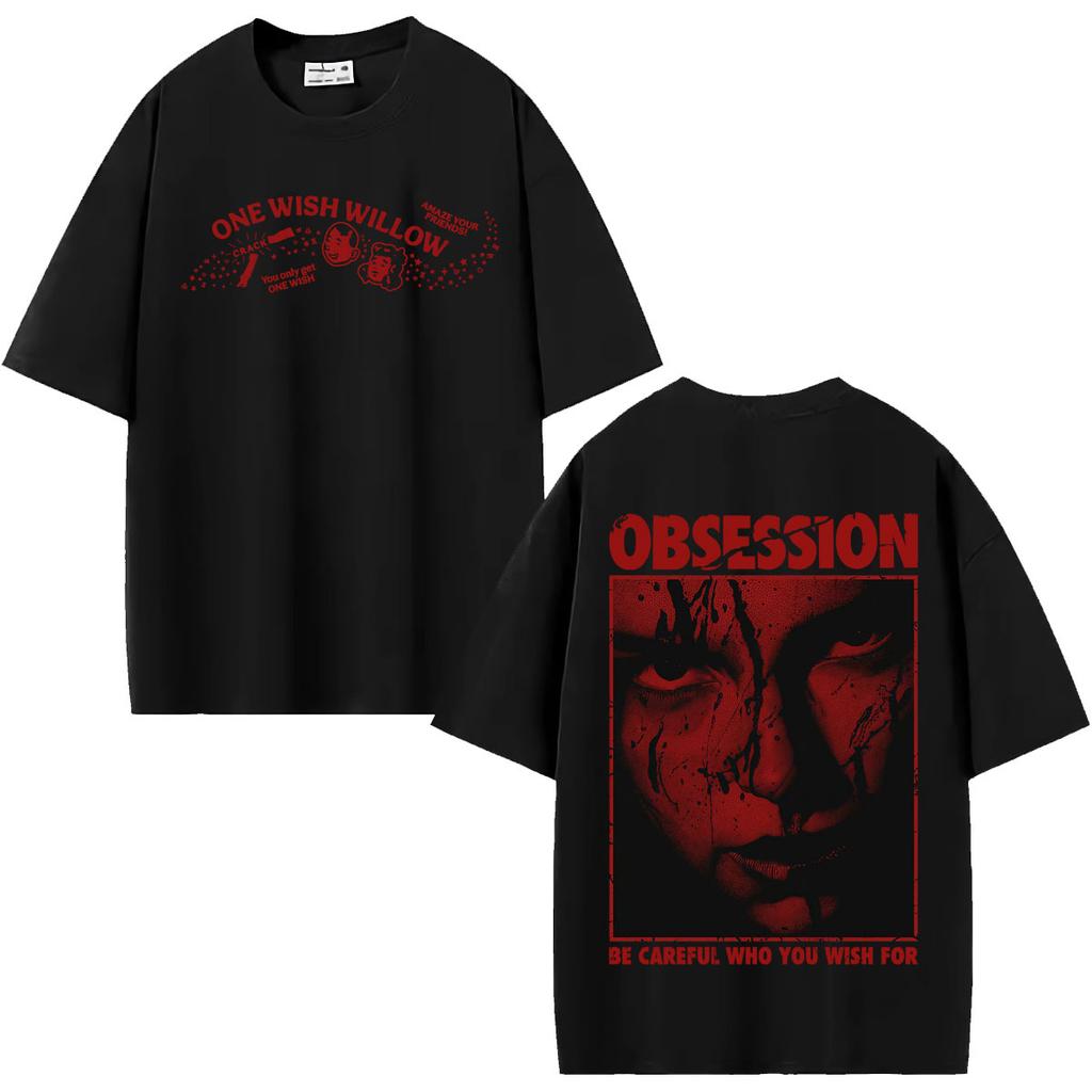One Wish Willow Obsession 2026 Film Merch T-Shirt Unisex Unisex Harajuku Retro Klassische T-Shirts Locker 100% Baumwolle Übergroßes T-Shirt