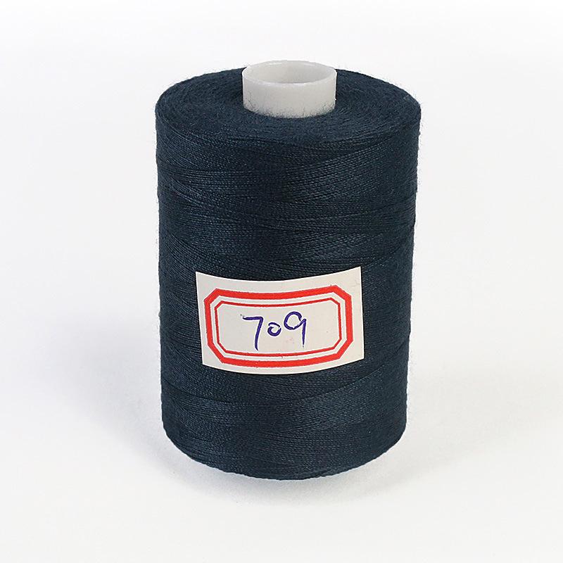 Hilo de Coser de Poliéster de Alta Velocidad 402 - 1000 Yardas, Colores Arcoíris, Ideal para Proyectos de Costura Casera y a Mano