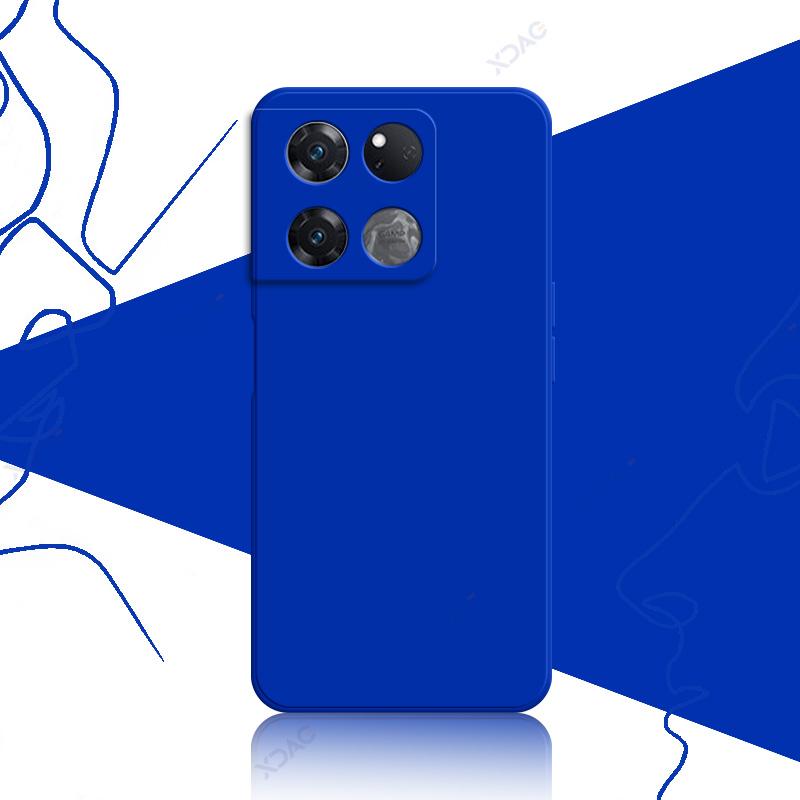 Handyhüllen für OnePlus Ace Racing OnePlusAceRacing 5G 6.59" 360 Weiche Luxus Quadratische Flüssigsilikon Rückseite