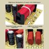 3 Way HiFi Speaker Frequency Divider 150W Audio Crossover Filter Treble Alto Bass Frequency Divider for Professional or Home Use