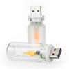 Flickering Flame LED Flame Lamp Warm Light USB Atmosphere Light  Home Room Decor