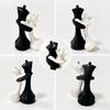 Sculpture King And Queen Statue Home Decoration Desktop Ornaments Chess Statue  Table