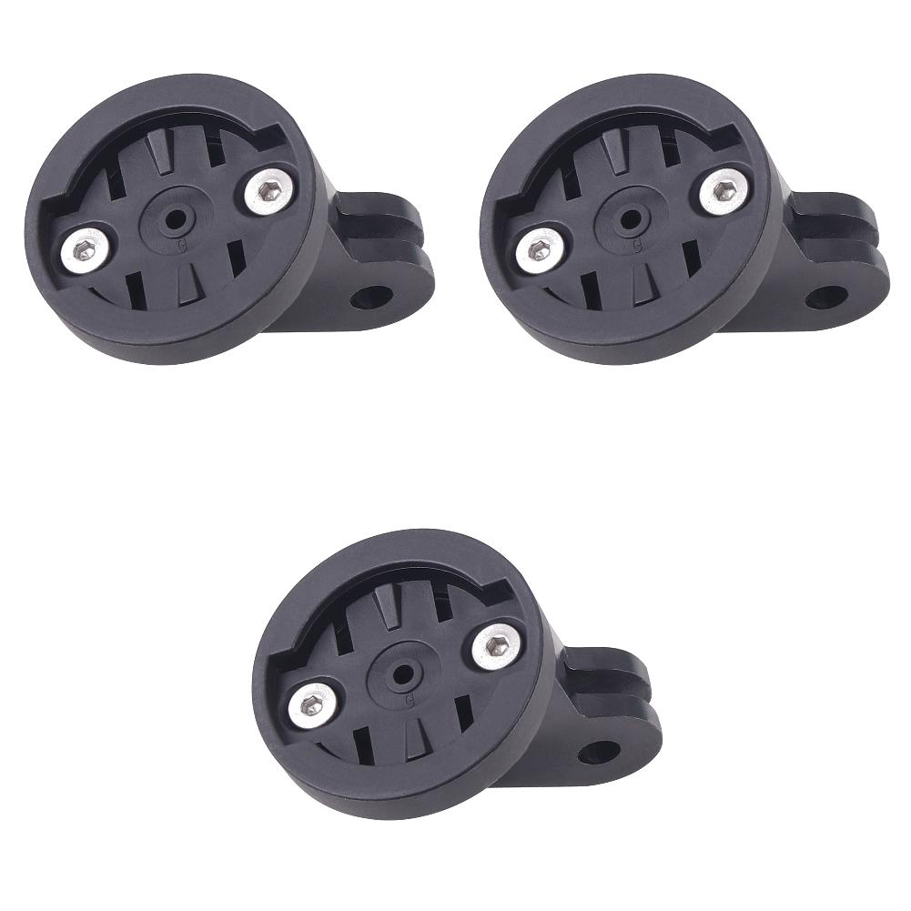 1-5pcs Mountain Bike Computer Mount Handlebar Computer Holder Front Light For Gopro Connecting Seat For Garmin Camera Fix Base