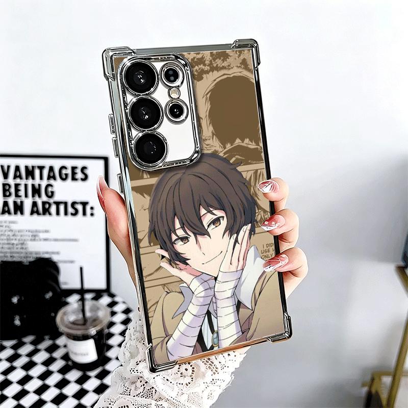 Bungo Stray Dogs Dazai Plating Phone Case For Samsung Galaxy S24 S25 FE S26 Edge S23 Ultra S22 S21 Plus S20 Anti-Fall Airabag Co