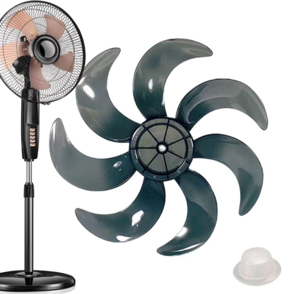 Plastic Fan Blade Fan Blades Silent Design Quiet Fan Blades Fan Accessories With Nut Covers Easy Installation