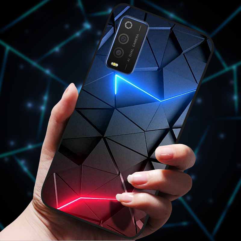 For TCL 205 Cases Fashion Silicone Soft TPU Protective Covers for TCL205 Phone Cases Floral Fundas for TCL 205 4187D 2021 Coque