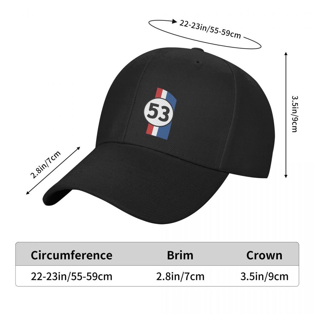Herbie Baseballkappe Individuelle Kappe Geburtstag Sommerhut Große Größe Hut Trucker-Hüte Für Männer Damen