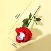 Velvet Romantic Wedding Ring Holder Stud Earrings Engagement Rings Box Jewelry Box  Gift Box