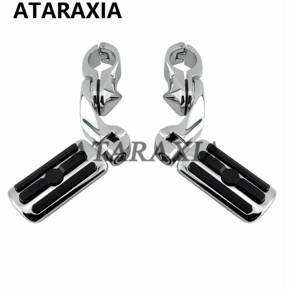 32 mm 1-1/4 Zoll; Motorrad Fußrasten Autobahn Pedale Fußstütze Für Harley Touring Road Electra Street Glide King XL 883