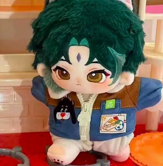 Original Mandrill Cotton Stuffed Animal Doll Rabbit Bag In-Stock Genuine Anime Game Merchandise Plush Dress-Up High Quality
