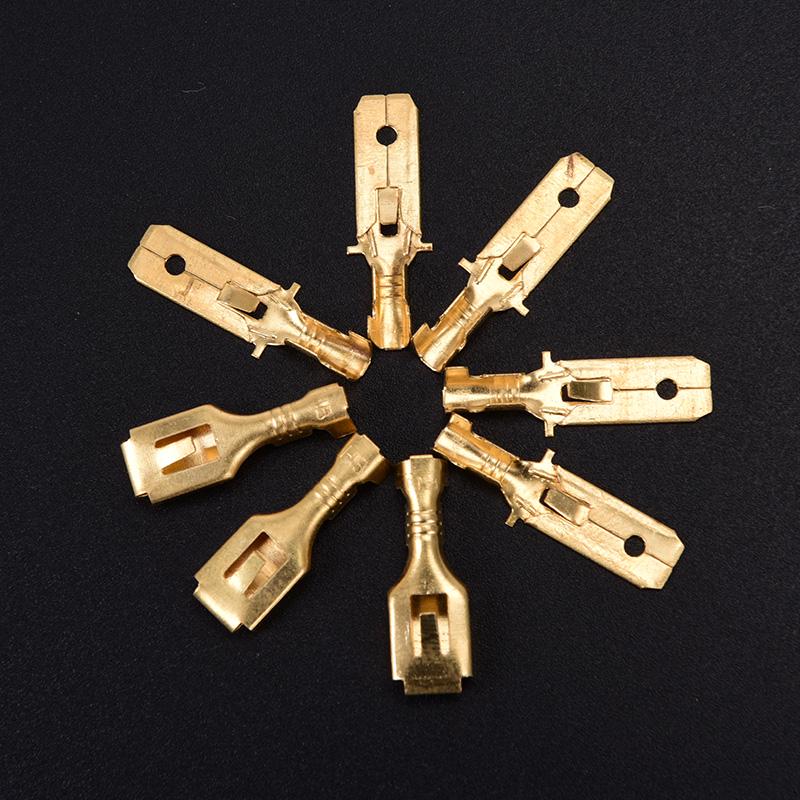 6.3Mm 4Pin Automotive Electrical Wire Connector Male Female Cable Terminal Plug