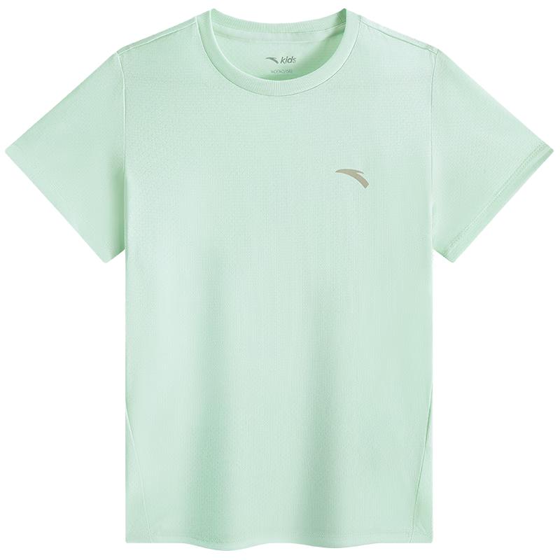 Anta Kids' Boys' 2025 Summer Soft Quick-Dry Athletic T-Shirt A72527104