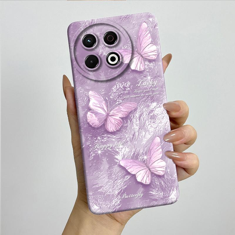 For Tecno Spark 30 Pro KL7 Phone Case 30Pro 4G Cover Soft Silicone Sweet Painted Shell Cartoon Funda Lovely Printed Casing Coque