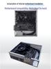SKTC A10 Mini Horizontal/Vertical MATX 24x24 Motherboard 1U PSU 7.3L HTPC Computer Case