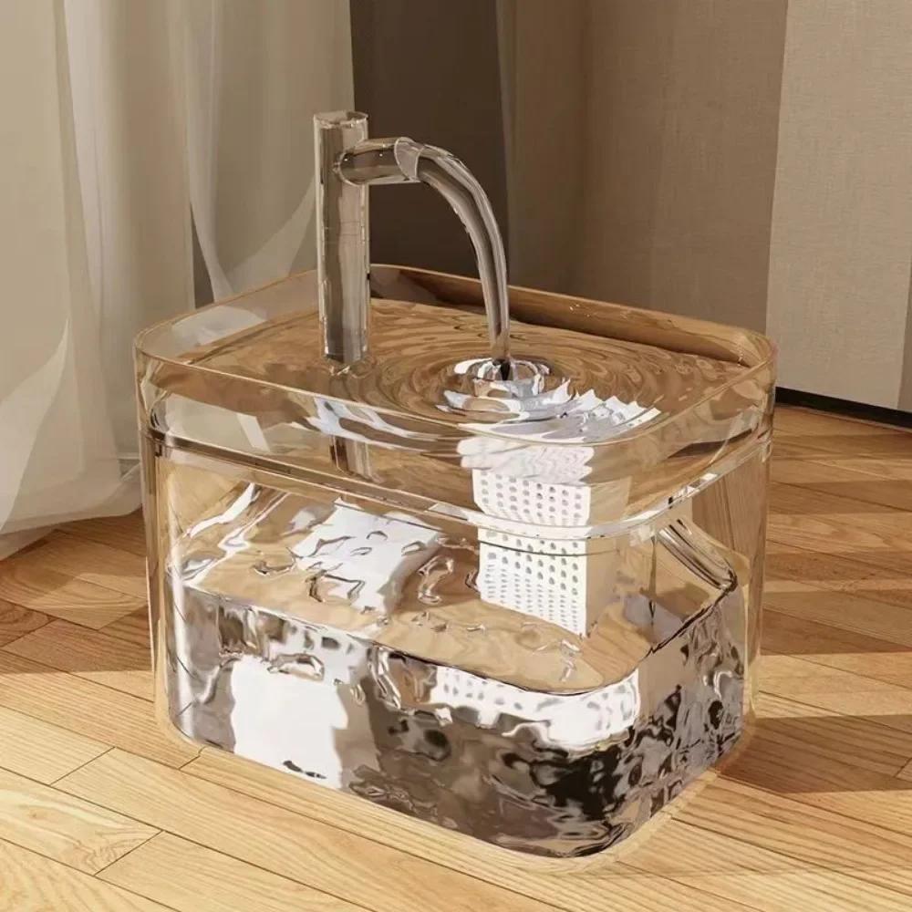 1000ML Automatic Pet Fountain - Fresh and Filtered Water Pet Drinking Dispenser Drinker for Cats Puppies - Ideal for Indoor Use