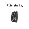 5 Buttons TPU Car Fob Key Cover Case for Buick ENVISION Chevrolet Silverado 2023 Cadillac GMC Remote Keychain Accessories