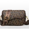 Vintage bedruckter Brief vielseitige kleine quadratische Tasche