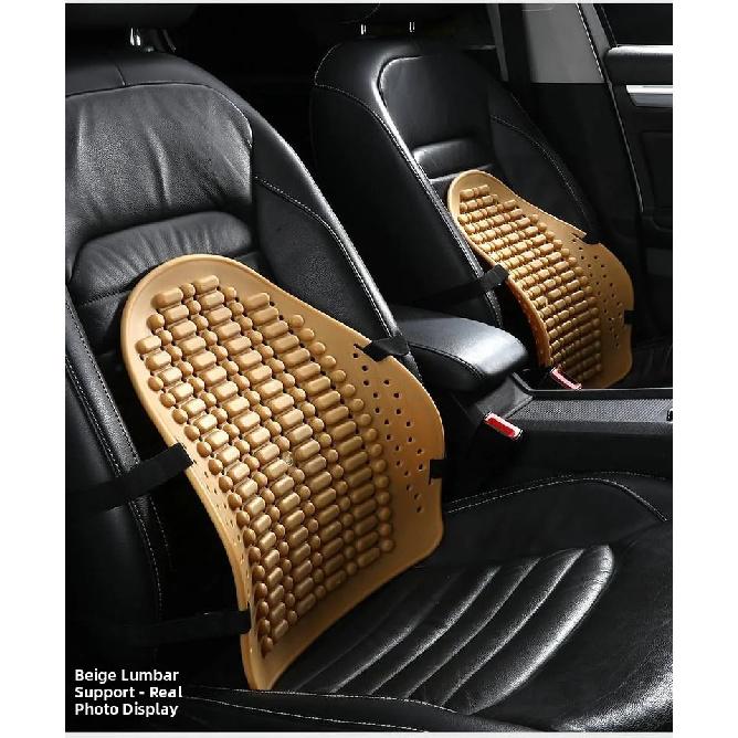 Ergonomic Car Ba Support Pillow Lumbar Cuion Prure Relief Vehicle Cuion All Seasons Spine Support Pillow