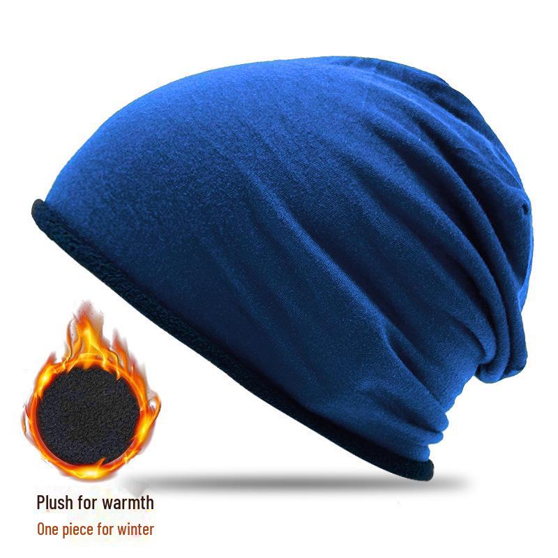 Winter Warmth Double-Layer Cycling Hat with Windproof Ear Protection