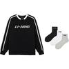 Li Ning Sweatshirt Unisex Black AWDU917-1