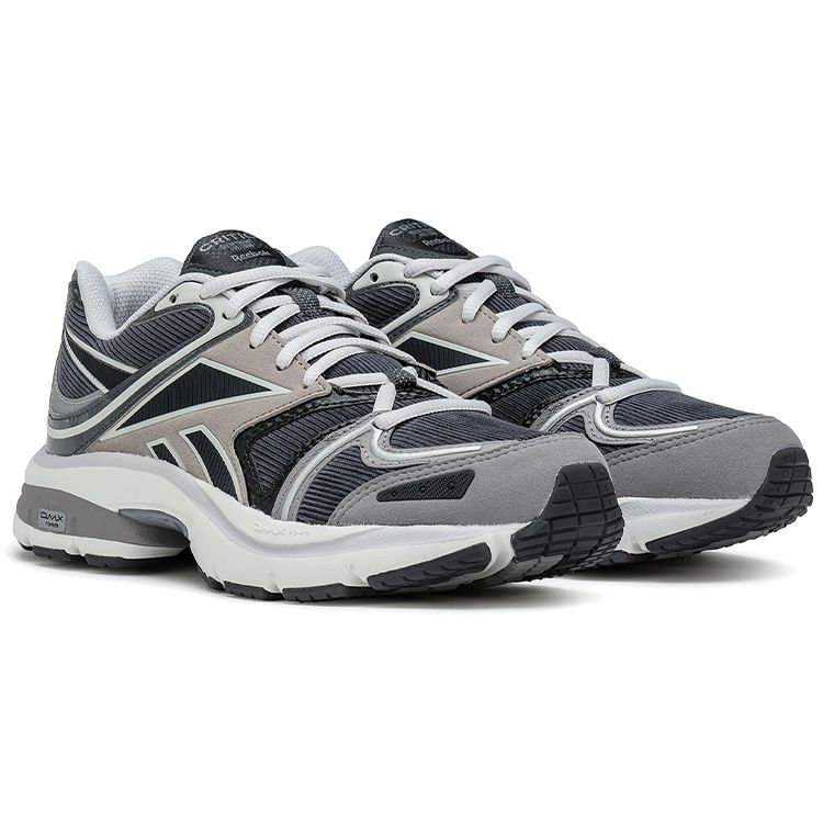 CRITIC X Reebok Premier Road Plus 6 Grey Reflective Unisex Sneakers True-Grey Cold-Grey Pure-Grey H03124