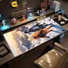 Naruto Großes Mauspads Büro-Mauspads HD-Druck Schreibtischunterlage Rutschfeste Gummibasis Büro- und Gaming-Schreibtischdekoration