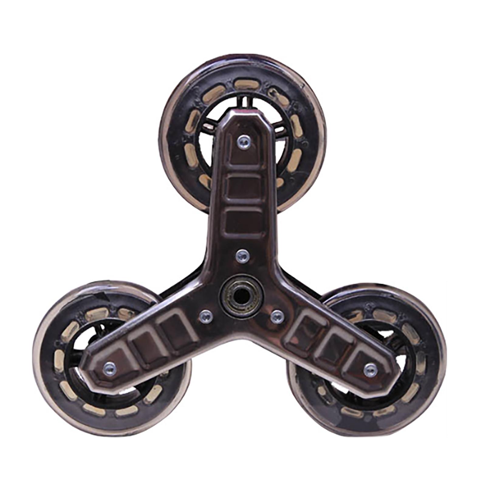 

2 шт. Колесо для подъема по лестнице Треугольные ролики для тележки Колесо для подъема по лестнице Колесо для тележки для покупок