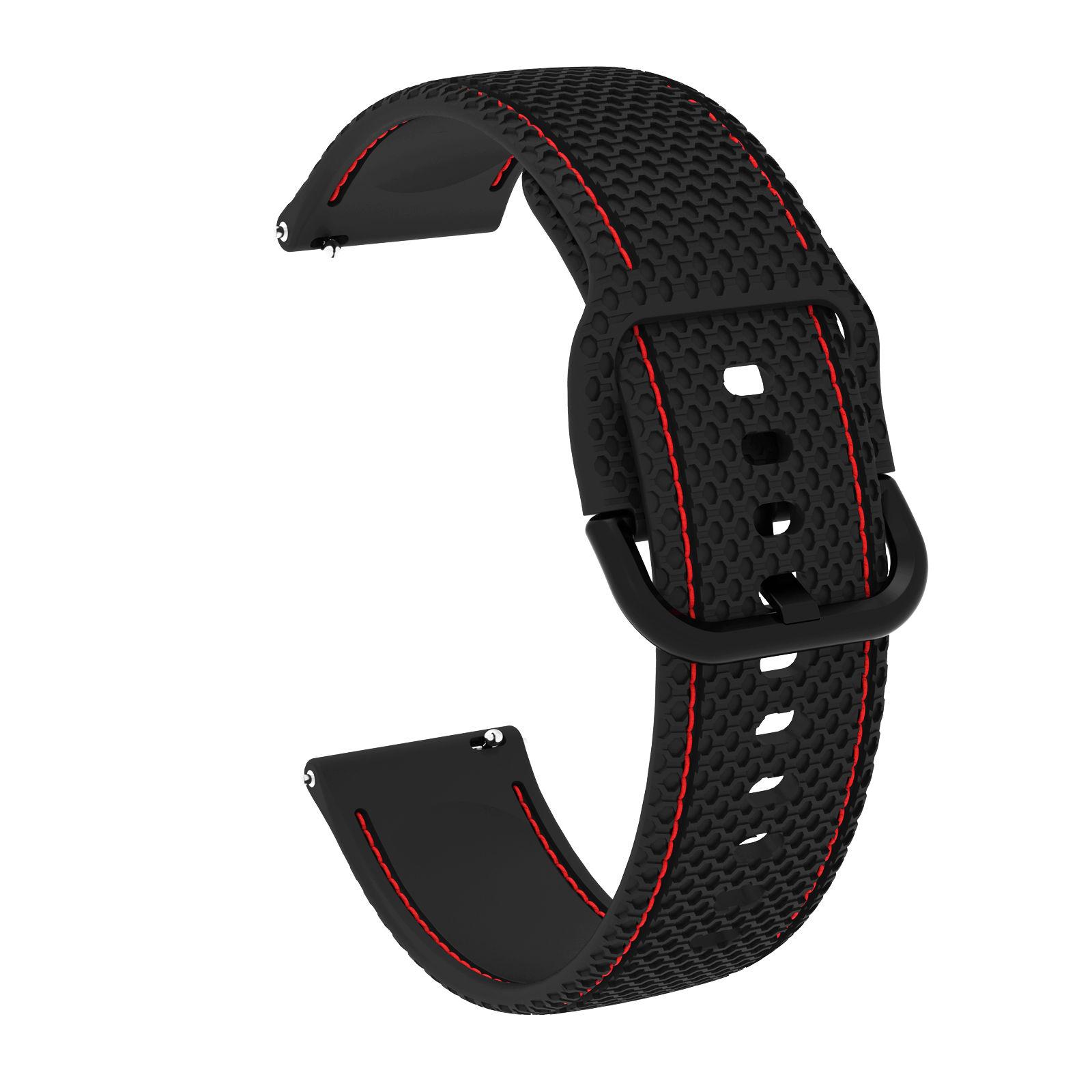 

20mm WatchStrap For Samsung Gear Sport / Gear S2 Classic 732 Smart Band Soft Silicone wristbands Bracelet WirstStrap new style For Amazfit Bip