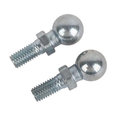 2 Pcs Car Iron Ball Stud Bolt M8 for Gas Struts Ball Ended Bonnet