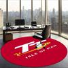 Lsle Of Man Tt (1) Round Office Rug Decorative Floor Rug for Office Bedroom Living Room and Home Space