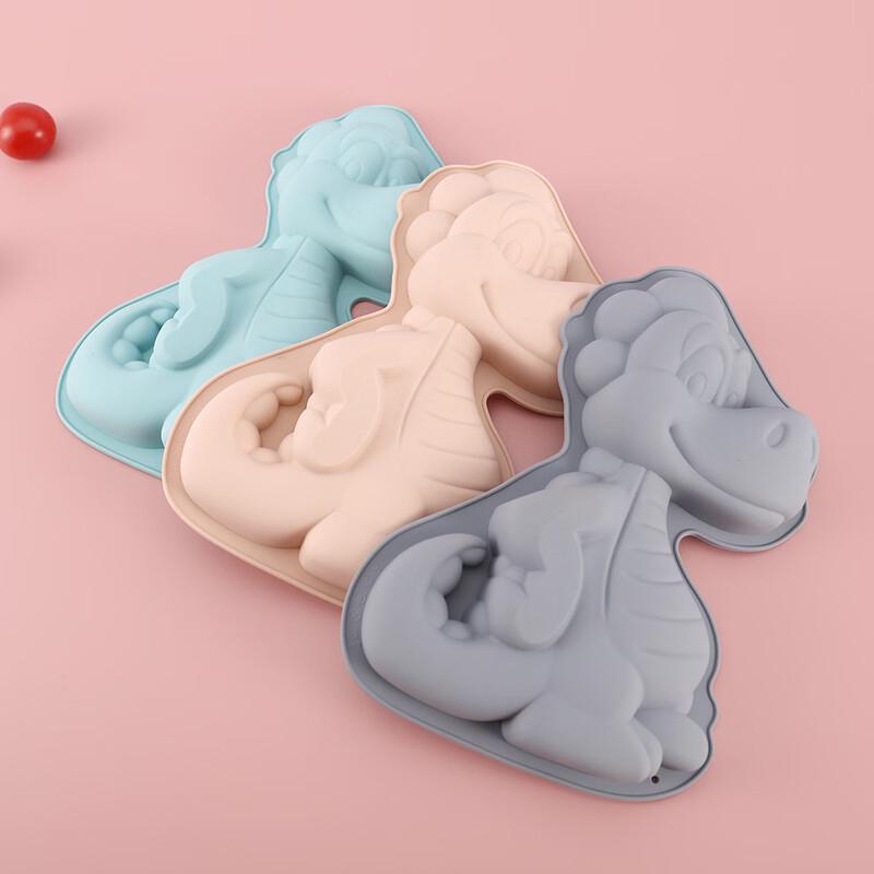Molde de Silicona para Pastel de Dinosaurio