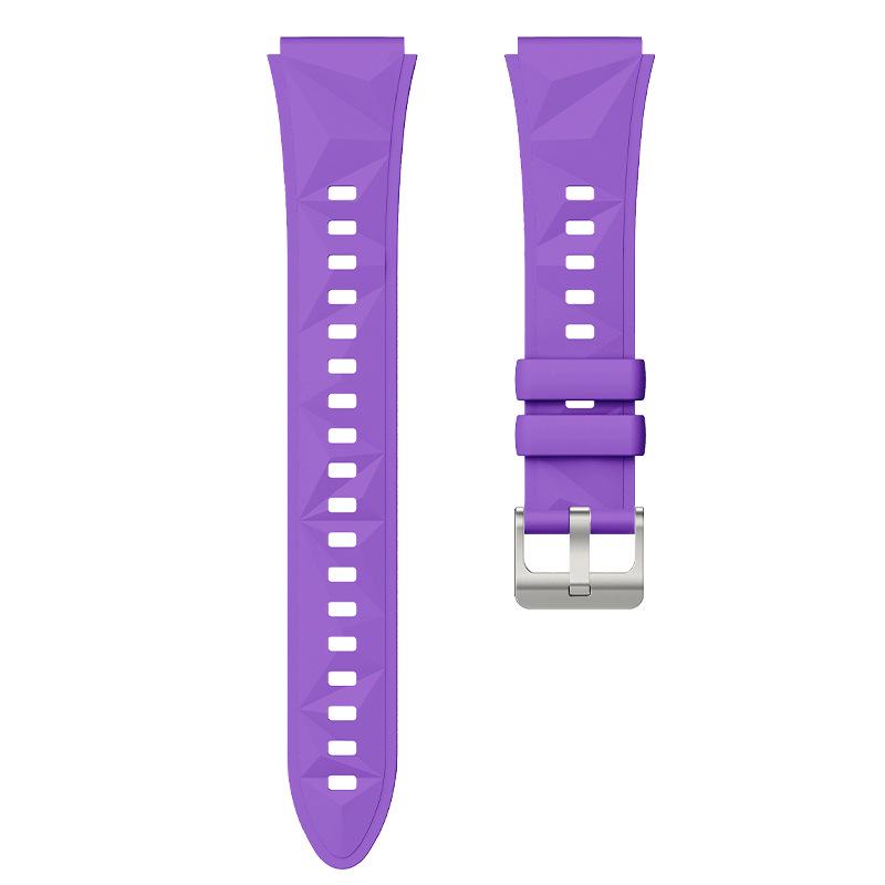 Original Style Monochrome Silicone Watch Strap 18mm for Huawei Watch GT 5, Women's 41mm