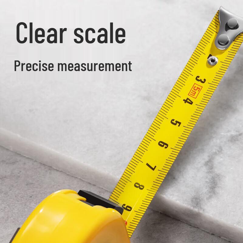 Deli 8203 Locking Steel Tape Measure 5m (5-Pack)