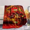 Arsenal F Print FlAannel Blanket, High Quality Comfortable for All Seasons, Home Decor, Warmth and Comfort
