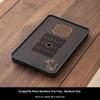 Gianxi Tea Tray 2025 New Home Use Compact Storage Drain Tea Table Tea Utensil Tea Tray Bamboo Tea Brewing Table Tea Tray